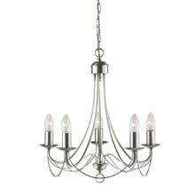 Montmartre Antique Brass 5 Light Chandelier